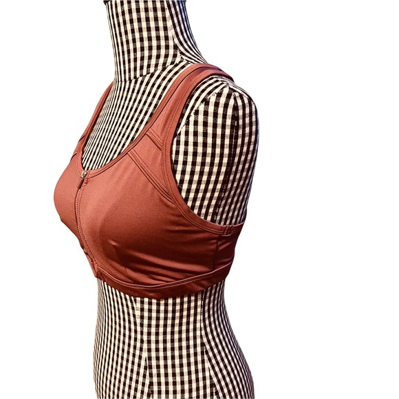 Fabletics ~ Ellie Mauve Zip-Front Sports Bra ~ Small - Picture 3 of 6